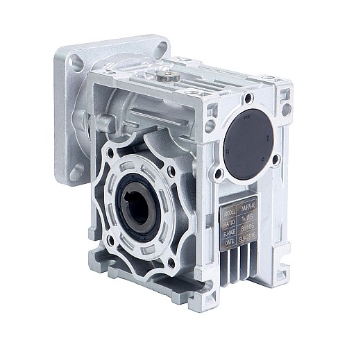 7.5:1 ウォームギアボックス NMRV40 ウォームギア減速機 14mm 入力シャフト径