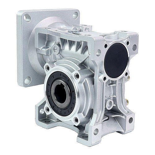 5:1 ウォームギアボックス NMRVS50 ウォームギア減速機 19mm 入力シャフト径 - NMRVS50-G5-D19 | StepperOnline