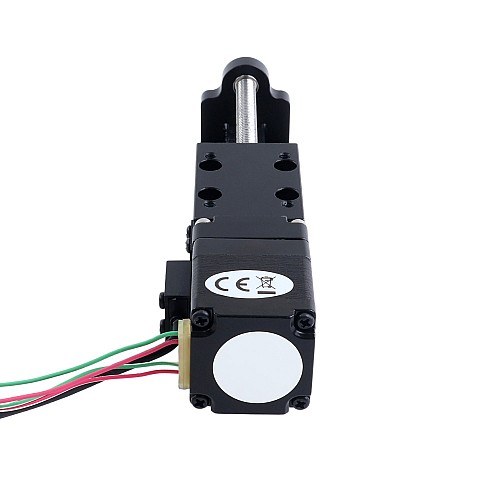 Nema 11 ステッピングモーター ボールねじ リニアアクチュエーター 1.0A ストローク25mm 0.05Nm(7.08oz.in) リード10mm(0.3937) センサー付き - LMD11S13B1M10-025 | StepperOnline