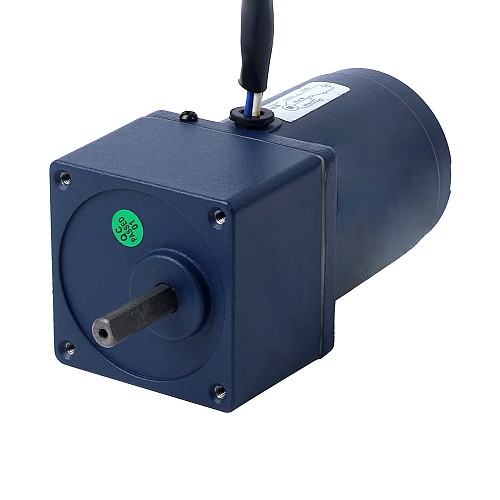 単相 110VAC 6W 60Hz フランジ 60mm ギア比 20:1 平歯車ボックス AC 誘導モーター 単相 110VAC 6W 60Hz フランジ 60mm ギア比 20:1 平歯車ボックス AC 誘導モーター
