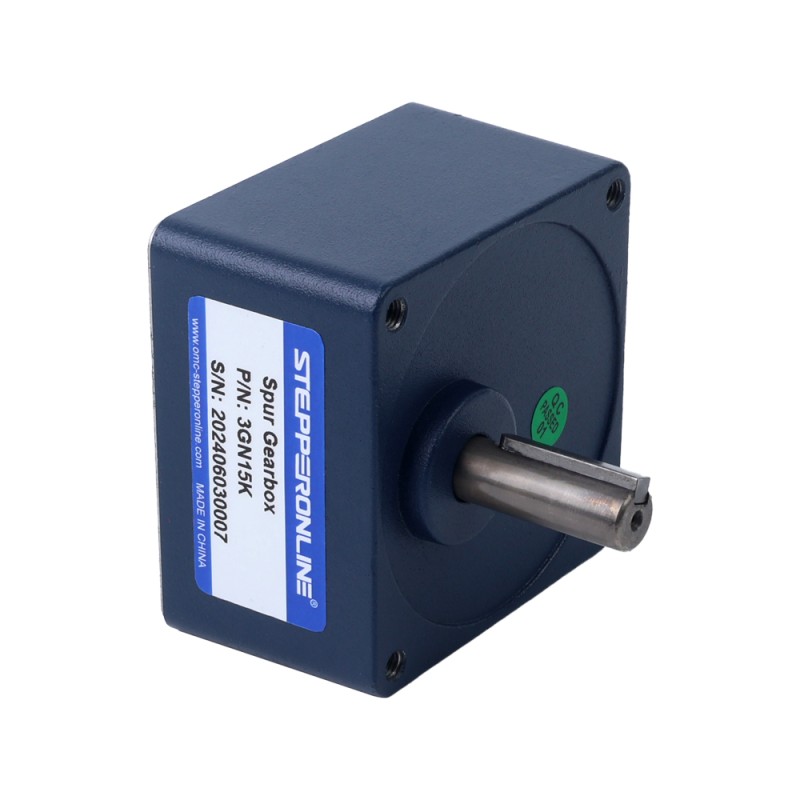 ブラシ付き 12V 30W 0.97Nm(137.36oz.in) 200RPM 15:1 スパーギアボックス DC ギアモーター付き - F3D30-12GN-30S/3GN15K | StepperOnline
