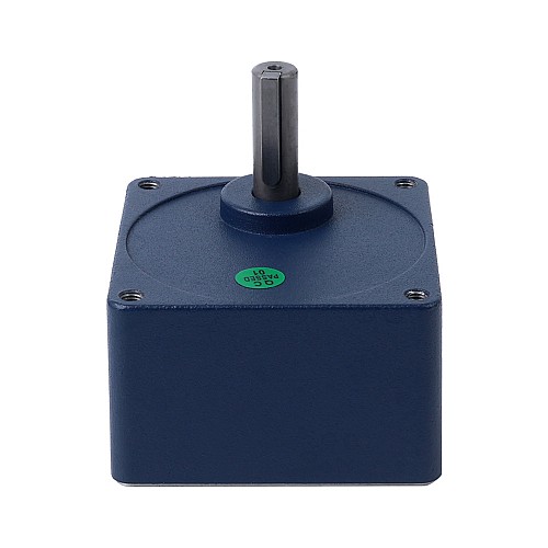 単相 110VAC 15W 60Hz フランジ 70mm ギア比 200:1 平歯車ボックス AC 誘導モーター