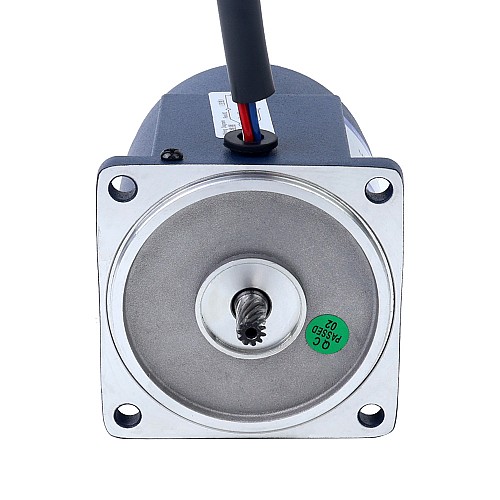単相 220VAC 15W 50Hz フランジ 70mm ギア比 15:1 平歯車ボックス AC 誘導モーター 単相 220VAC 15W 50Hz フランジ 70mm ギア比 15:1 平歯車ボックス AC 誘導モーター
