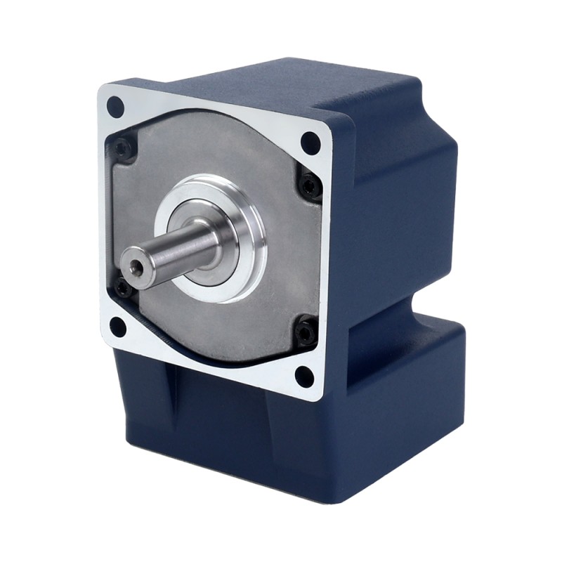 ブラシ付き 12V 60W 4.49Nm(635.84oz.in) 90RPM 、 20:1 直角ギアボックス DC ギアモーター付き - F4D60-12GN-18S/4GN20RT | StepperOnline