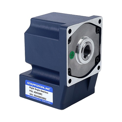 25W 110VAC 60Hz 3-51.67RPM 3.90Nm(552.28oz.in) フランジ 80mm ライトアングルギアボックス単相AC可変速モーター - 4IK25RGN-A/4GN30RC | StepperOnline