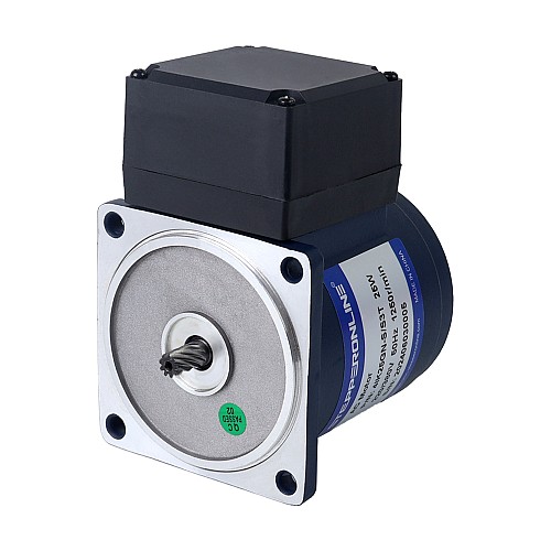 3相 220VAC/380VAC 25W 50/60Hz フランジ 80mm ギア比 15:1 直角ギアボックス AC 誘導モーター