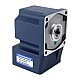 ブラシ付き 24V 150W 20.00Nm(2832.24oz.in) 30RPM 、 100:1 直角ギアボックス DC ギアモーター付き - F5D150-24GU-30S/5GU100RC | StepperOnline