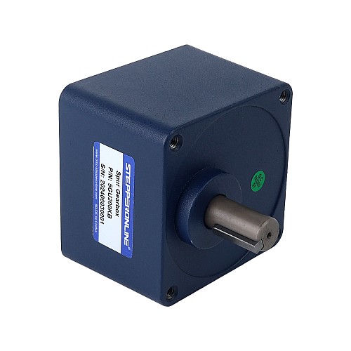 120W 110VAC 60Hz 0.45-7.75RPM 20.00Nm(2832.23oz.in) フランジ 90mm 平歯車ボックス 単相 AC 可変速モーター - 5IK120RGU-AF/5GU200KB | StepperOnline
