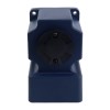 90W 220VAC 50Hz 67.5RPM 9.30Nm(1316.99oz.in) フランジ 90mm ライトアングルギアボックス中空軸単相AC誘導モーター - 5IK90GU-CFT/5GU20RC | StepperOnline