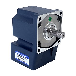 ブラシ付き 48V 90W 3.99Nm(565.03oz.in) 150RPM 、 20:1 直角ギア