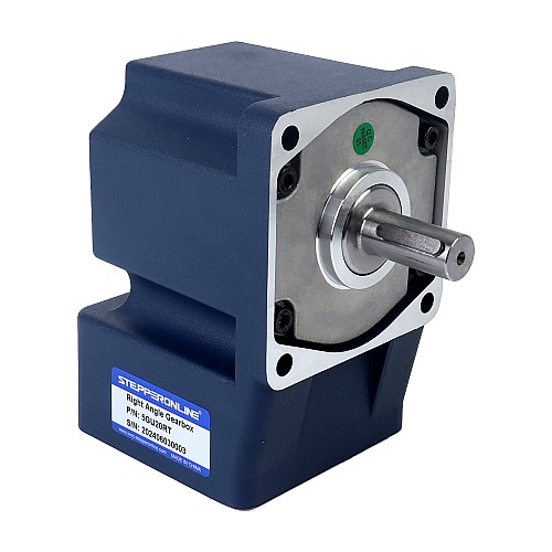 120W 110VAC 60Hz 4.5-77.5RPM 12.00Nm(1699.32oz.in) フランジ 90mm ライトアングルギアボックス単相AC可変速モーター - 5IK120RGU-AF/5GU20RT | StepperOnline