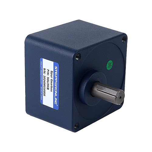 120W 220VAC 50Hz 30-450RPM 2.12Nm(300.22oz.in) フランジ 90mm 平歯車ボックス 単相 AC 可変速モーター - 5IK120RGU-CF/5GU3KB | StepperOnline