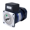 120W 110VAC 60Hz 90RPM 9.30Nm(1316.99oz.in) フランジ 90mm 直角ギアボックス キー溝シャフト 単相 AC 誘導モーター - 5IK120GU-AFT/5GU15RT | StepperOnline