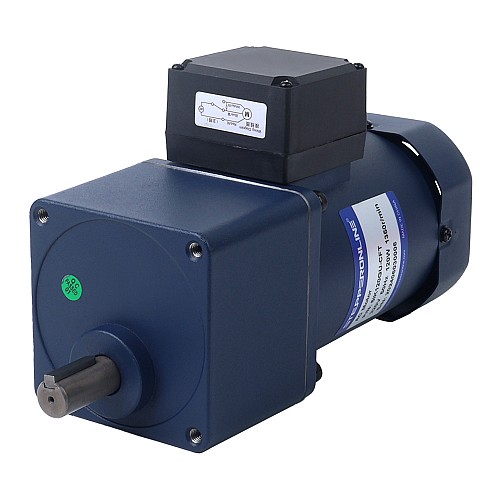 3相 220VAC/380VAC 120W 50/60Hz フランジ 90mm ギア比 5:1 平歯車ボックス AC 誘導モーター