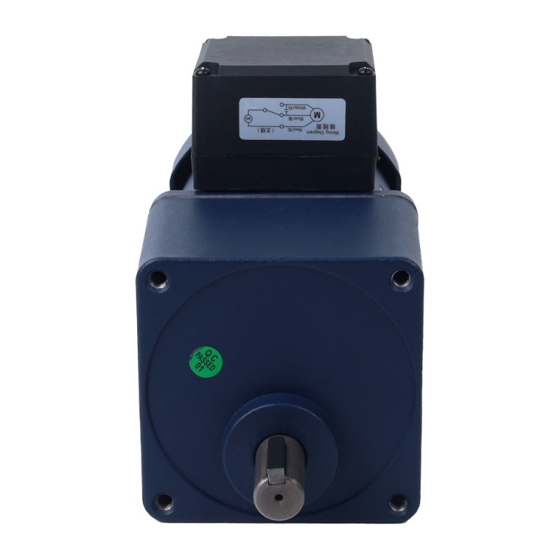 単相 220VAC 120W 50Hz フランジ 90mm ギア比 15:1 平歯車ボックス AC 誘導モーター