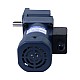 120W 110VAC 60Hz 45RPM 19.00Nm(2690.62oz.in) フランジ 90mm 直角ギアボックス キー溝シャフト 単相 AC 誘導モーター - 5IK120GU-AFT/5GU30RT | StepperOnline