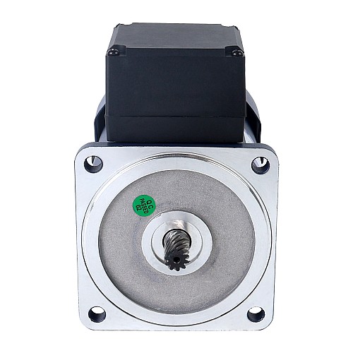 3相 220VAC/380VAC 120W 50/60Hz フランジ 90mm ギア比 5:1 平歯車ボックス AC 誘導モーター