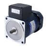 90W 220VAC 50Hz 67.5RPM 9.30Nm(1316.99oz.in) フランジ 90mm ライトアングルギアボックス中空軸単相AC誘導モーター - 5IK90GU-CFT/5GU20RC | StepperOnline