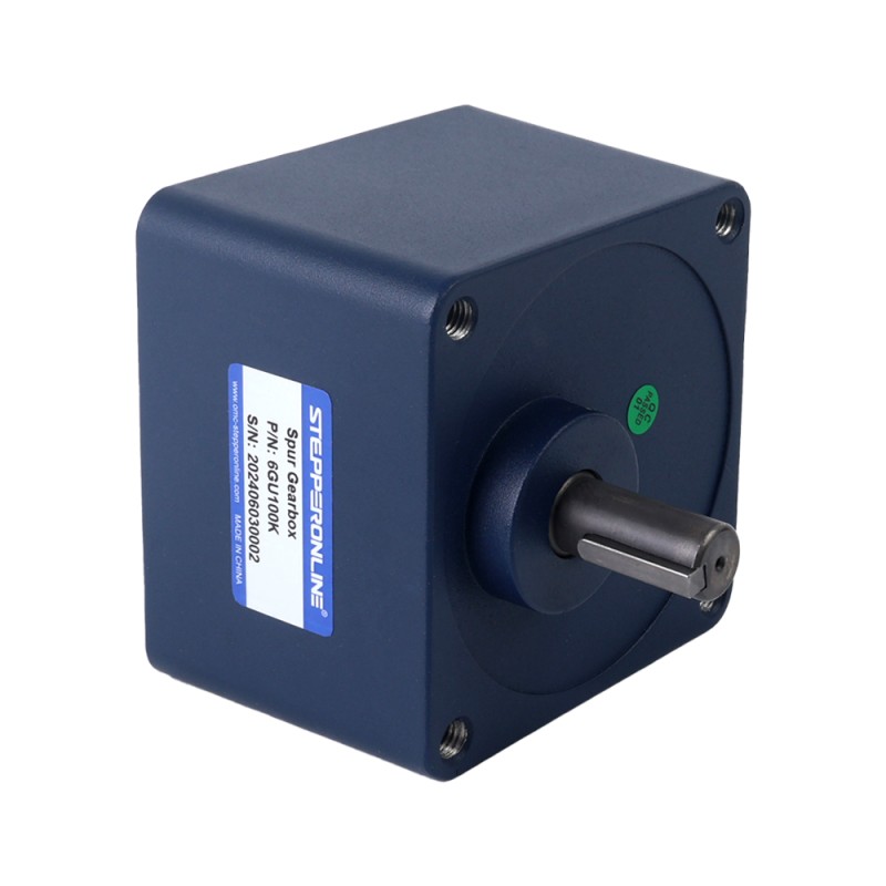 48V 250W 30RPM ギアボックス付きブラシレス DC モーター 40.00Nm(5664.48oz.in) 100:1 平ギアボックス - F6B250-48GU-30S/6GU100K | StepperOnline