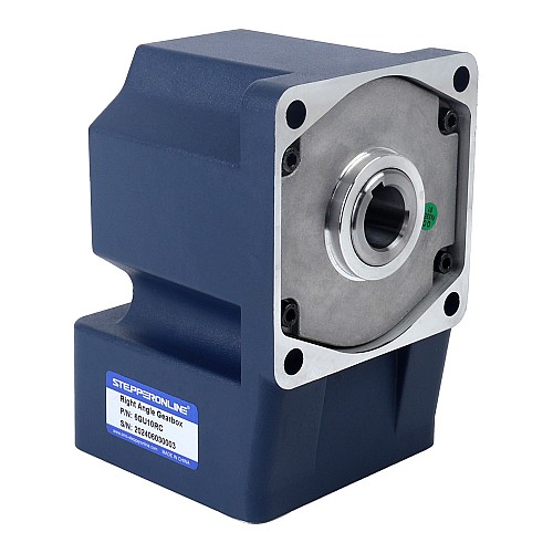 200W 220VAC 50Hz 9-135RPM 10.00Nm(1416.1oz.in) フランジ 104mm ライトアングルギアボックス単相AC可変速モーター - 6IK200RGU-CF/6GU10RC | StepperOnline