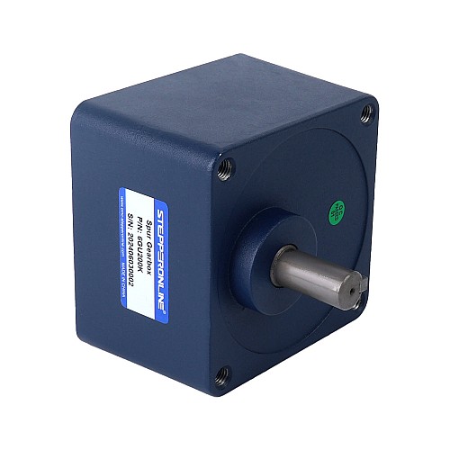 200W 110VAC 60Hz 0.45-7.75RPM 40.00Nm(5664.47oz.in) フランジ 104mm 平歯車ボックス 単相 AC 可変速モーター - 6IK200RGU-AF/6GU200K | StepperOnline