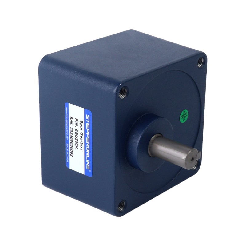 24V 250W 15RPM ギアボックス付きブラシレス DC モーター 40.00Nm(5664.48oz.in) 200:1 平ギアボックス - F6B250-24GU-30S/6GU200K | StepperOnline