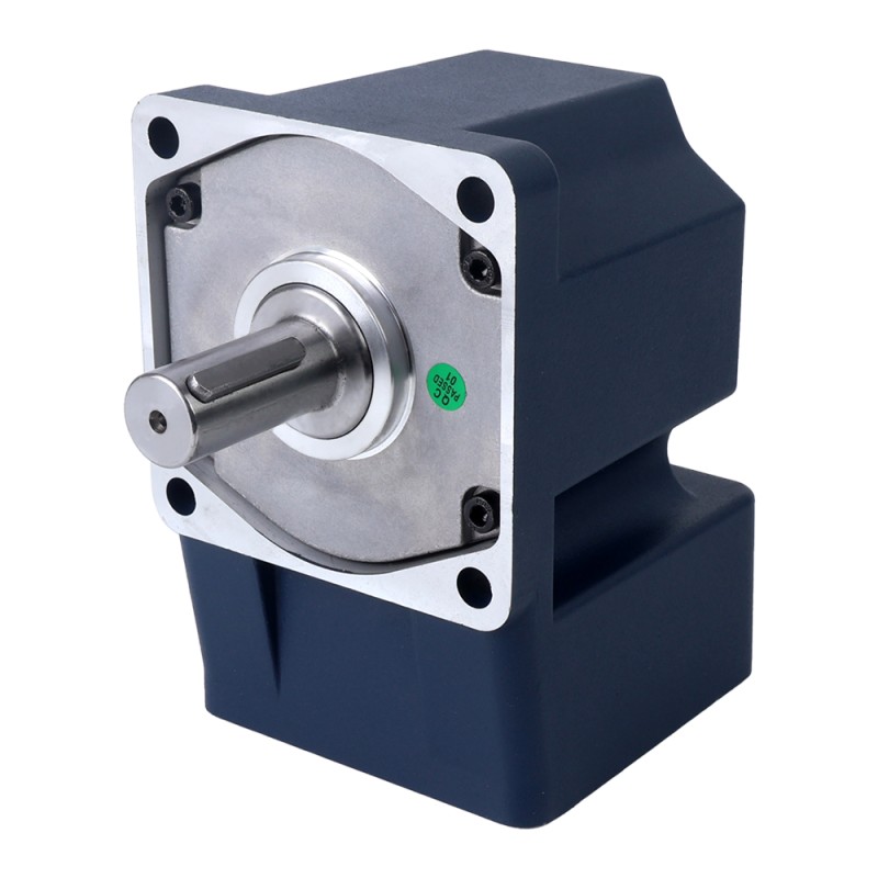 ブラシ付き 24V 250W 19.69Nm(2788.34oz.in) 90RPM 、 20:1 直角ギアボックス DC ギアモーター付き - F6D250-24GU-18S/6GU20RT | StepperOnline