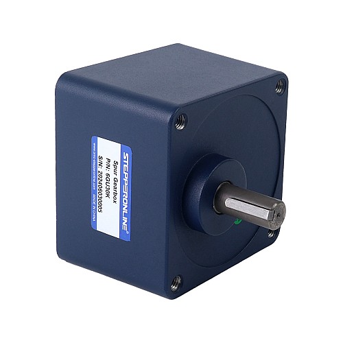 200W 220VAC 50Hz 3-45RPM 25.21Nm(3570.03oz.in) フランジ 104mm 平歯車ボックス 単相 AC 可変速モーター - 6IK200RGU-CF/6GU30K | StepperOnline