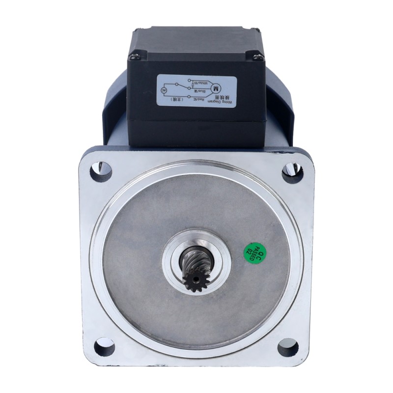 単相 110VAC 200W 60Hz フランジ 104mm ギア比 20:1 直角ギアボックス AC 誘導モーター