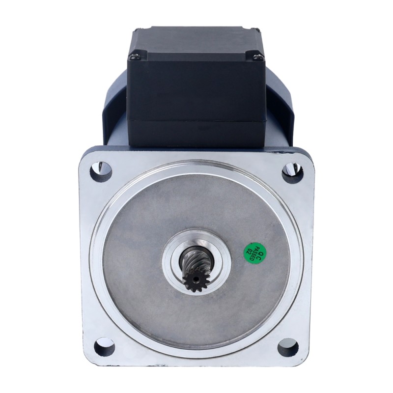 3相 220VAC/380VAC 200W 50/60Hz フランジ 104mm ギア比 10:1 直角ギアボックス AC 誘導モーター