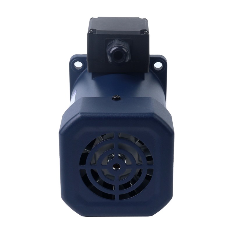 3相 220VAC/380VAC 200W 50/60Hz フランジ 104mm ギア比 10:1 直角ギアボックス AC 誘導モーター