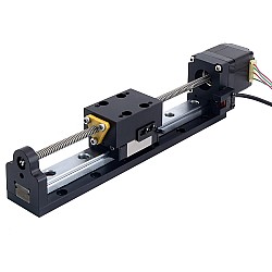Nema 11 送りねじ付きリニアアクチュエータ 1.0A ストローク 100mm 0.05Nm(7.08oz.in) リード 2.54mm(0.1") センサー付き