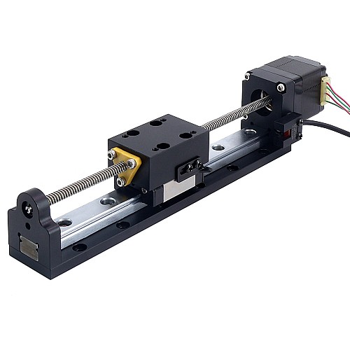 Nema 11 送りねじ付きリニアアクチュエータ 1.0A ストローク 100mm 0.05Nm(7.08oz.in) リード 2.54mm(0.1) センサー付き