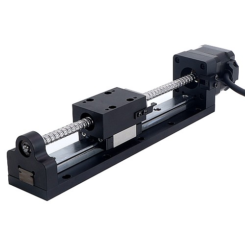Nema 17 ボールねじ付リニアアクチュエータ 1.5A ストローク 120mm 0.25Nm(35.40oz.in) リード 4mm(0.15748) センサー付き
