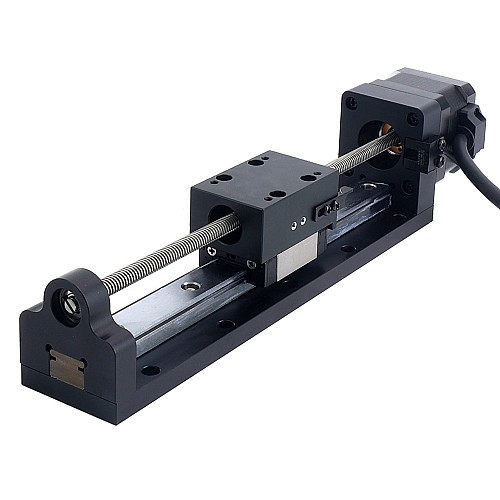 Nema 17 送りねじ付きリニアアクチュエータ 1.5A ストローク 120mm 0.25Nm(35.40oz.in) リード 2.54mm(0.1)センサー付き Nema 17 送りねじ付きリニアアクチュエータ 1.5A ストローク 120mm 0.25Nm(35.40oz.in) リード 2.54mm(0.1)センサー付き