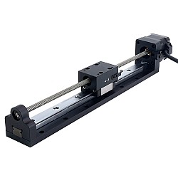 Nema 17 送りねじ付きリニアアクチュエータ 1.5A ストローク 200mm 0.25Nm(35.40oz.in) リード 2.54mm(0.1") センサー付き