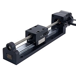 Nema 17 送りねじ付きリニアアクチュエータ 1.5A ストローク 120mm 0.25Nm(35.40oz.in) リード 6.35mm(0.25") センサー付き