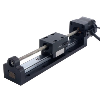 Nema 17 送りねじ付きリニアアクチュエータ 1.5A ストローク 120mm 0.25Nm(35.40oz.in) リード 12.7mm(0.5") センサー付き