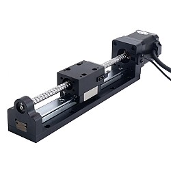 Nema 17 ボールねじ付リニアアクチュエータ 2.5A ストローク 120mm 0.5Nm(70.81oz.in) リード 8mm(0.314961") センサー付き