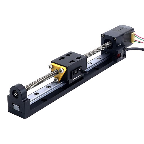 Nema 8 送りねじ付きリニアアクチュエータ 0.5A ストローク 90mm 0.01Nm(1.416oz.in) リード 2.54mm(0.1) センサー付き Nema 8 送りねじ付きリニアアクチュエータ 0.5A ストローク 90mm 0.01Nm(1.416oz.in) リード 2.54mm(0.1) センサー付き