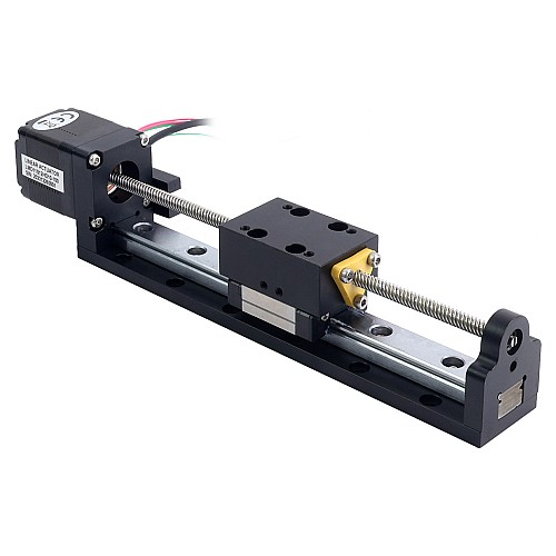 Nema 11 送りねじ付きリニアアクチュエータ 1.0A ストローク 100mm 0.05Nm(7.08oz.in) リード 5.08mm(0.2) センサー付き