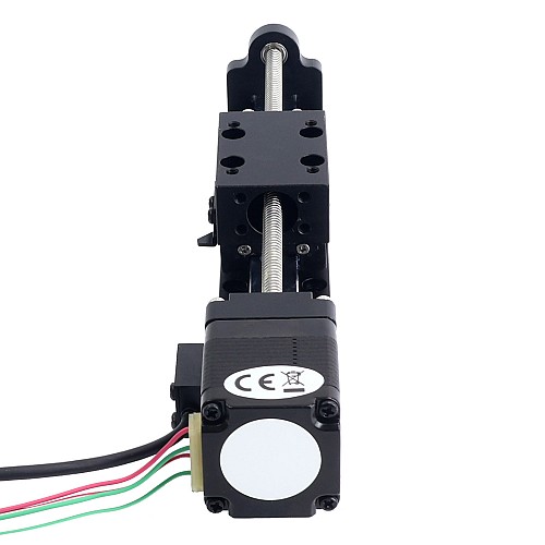 Nema 11 送りねじ付きリニアアクチュエータ 1.0A ストローク 100mm 0.05Nm(7.08oz.in) リード 5.08mm(0.2) センサー付き