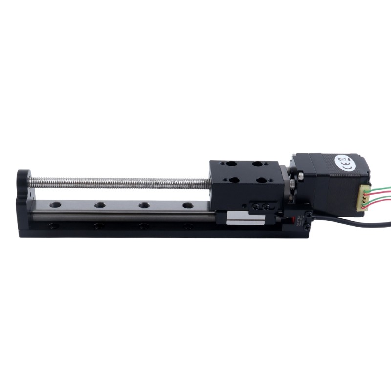 Nema 11 ステッピングモーター ボールねじ リニアアクチュエーター 1.0A ストローク100mm 0.10Nm(14.16oz.in) リード2mm(0.07874) センサー付き - LMD11S18BAM10-100 | StepperOnline