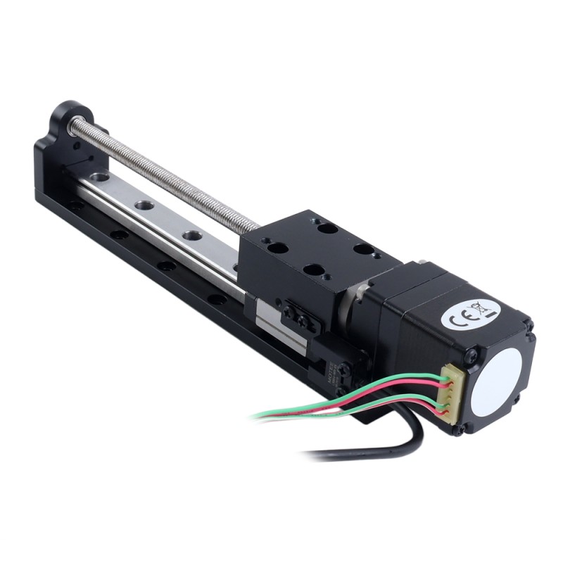 Nema 11 ステッピングモーター ボールねじ リニアアクチュエーター 1.0A ストローク100mm 0.10Nm(14.16oz.in) リード2mm(0.07874) センサー付き - LMD11S18BAM10-100 | StepperOnline