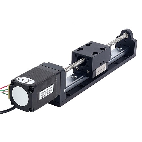 Nema 11 送りねじ付きリニアアクチュエータ 1.0A ストローク 100mm 0.1Nm(14.16oz.in) リード 10.16mm(0.4) センサー付き