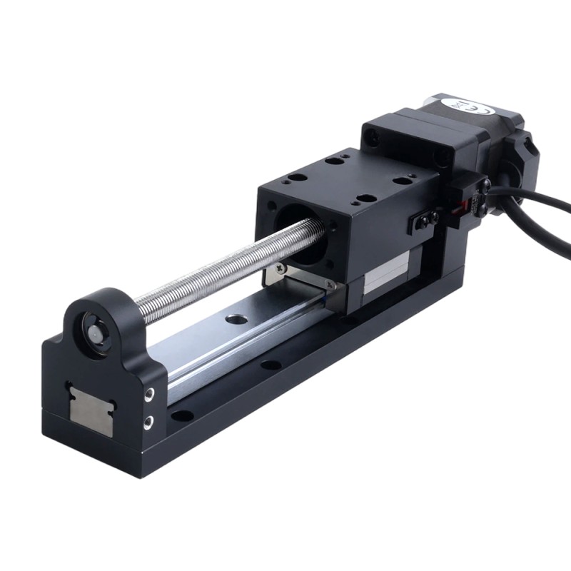 Nema 14 ステッピングモーター ボールねじ リニアアクチュエーター 1.5A ストローク160mm 0.14Nm(19.83oz.in) リード10mm(0.3937) センサー付き - LMD14S13B1B15-160 | StepperOnline