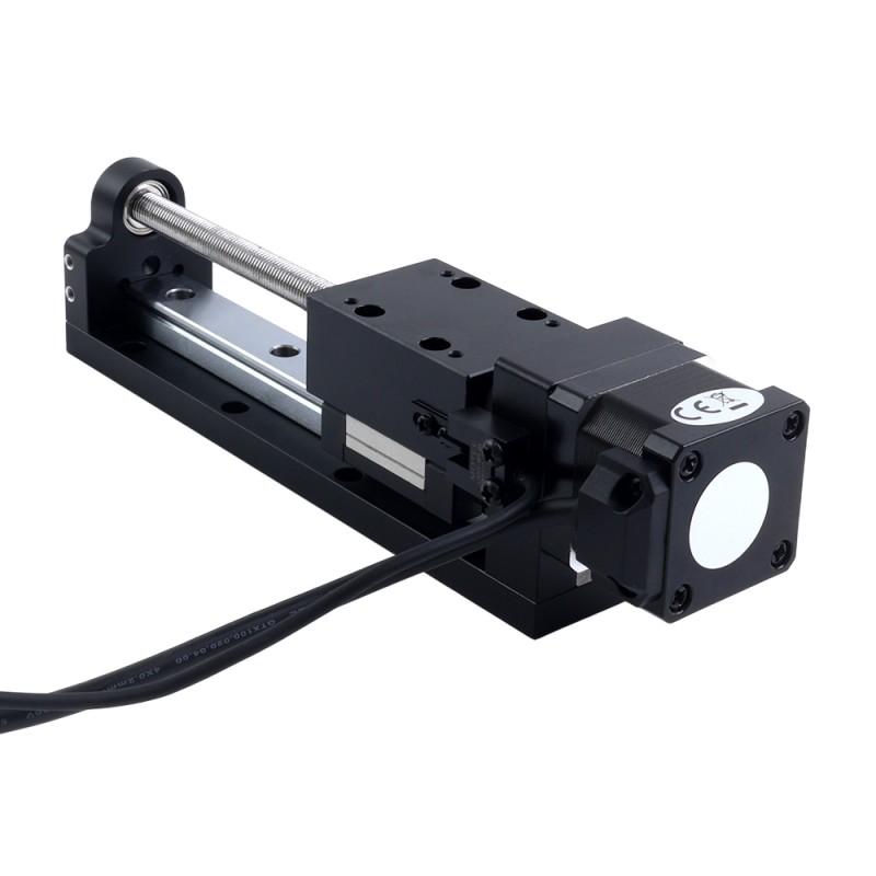 Nema 14 ステッピングモーター ボールねじ リニアアクチュエーター 1.5A ストローク160mm 0.14Nm(19.83oz.in) リード10mm(0.3937) センサー付き - LMD14S13B1B15-160 | StepperOnline