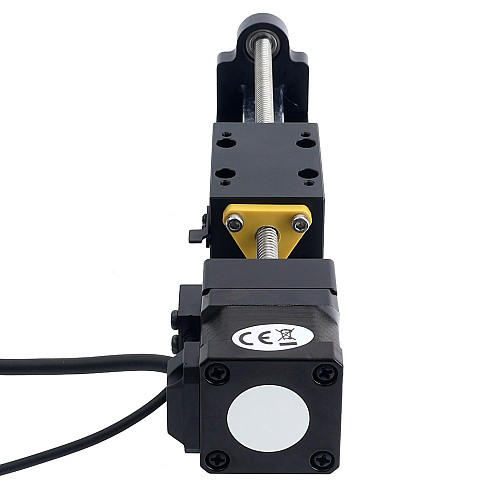 Nema 14 送りねじ付きリニアアクチュエータ 1.5A ストローク 120mm 0.14Nm(19.83oz.in) リード 6.35mm(0.25) センサー付き