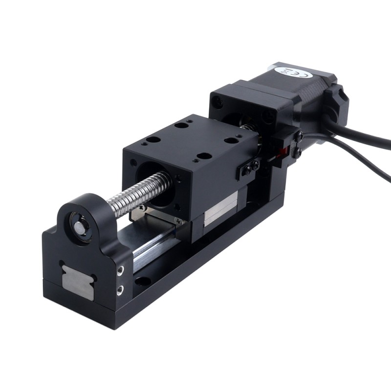 Nema 14 ステッピングモーター ボールねじ リニアアクチュエーター 1.5A ストローク40mm 0.20Nm(28.32oz.in) リード1mm(0.03937) センサー付き - LMD14S18BSB15-040 | StepperOnline