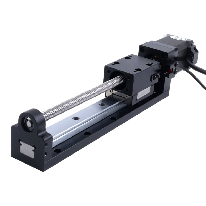 Nema 14 ステッピングモーター ボールねじ リニアアクチュエーター 1.5A ストローク200mm 0.20Nm(28.32oz.in) リード5mm(0.19685) センサー付き - LMD14S18BVB15-200 | StepperOnline